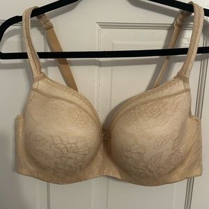 Cacique modern lace covered balconette 42DD